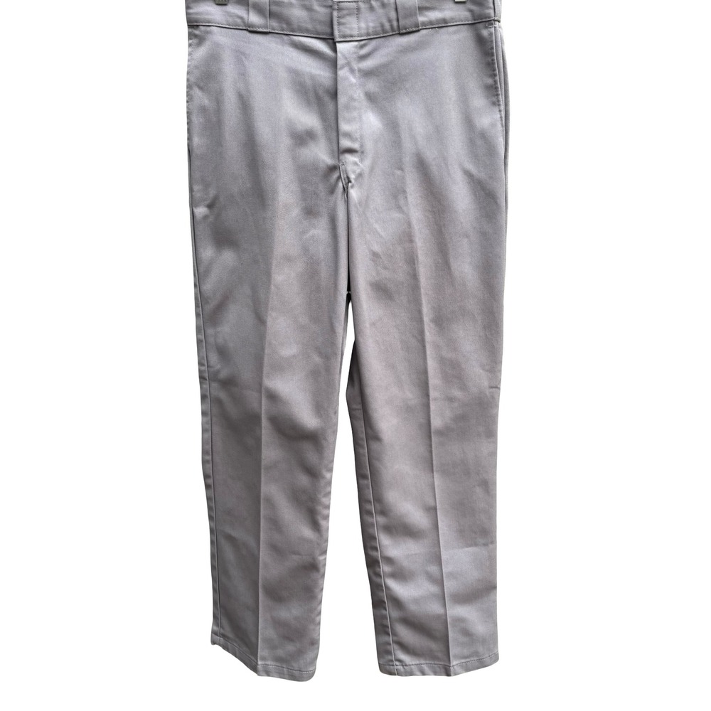 Dickies 874 Original Fit Work Pants Silver Gray Mens 34x32 Straight Leg 874SV